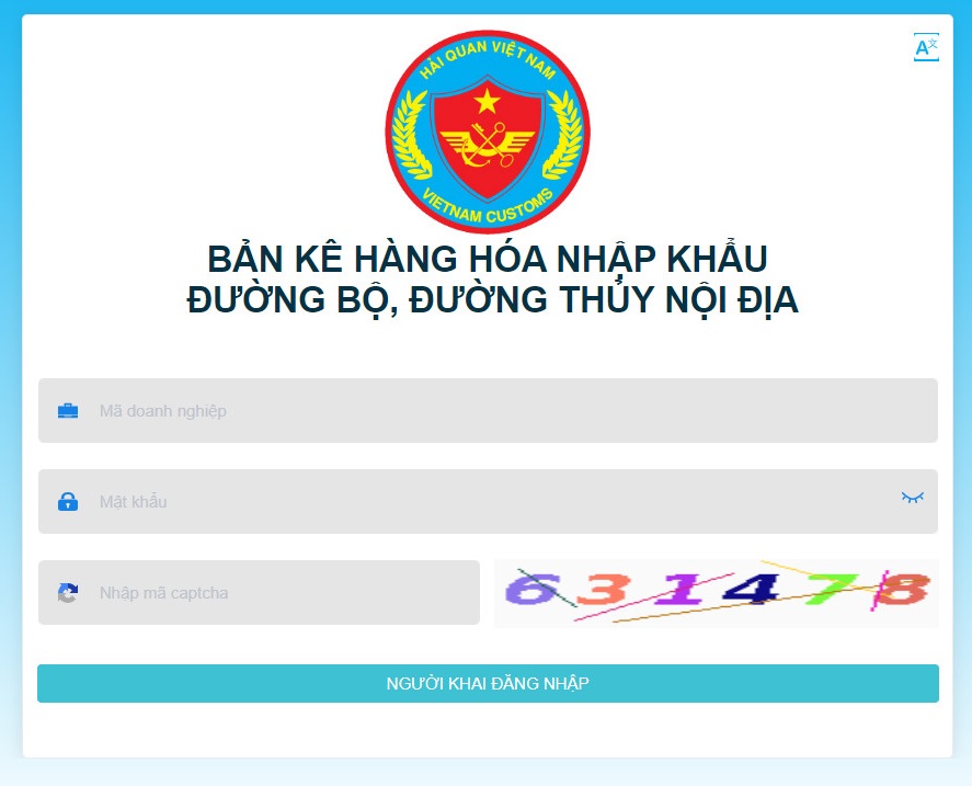 Không giải quyết cho phương tiện và hàng hóa nếu chưa thực hiện khai báo Bản kê trên Hệ thống hoặc giấy.